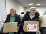 Übergabe der Geschenke aus Zell Mosel in Ternopil