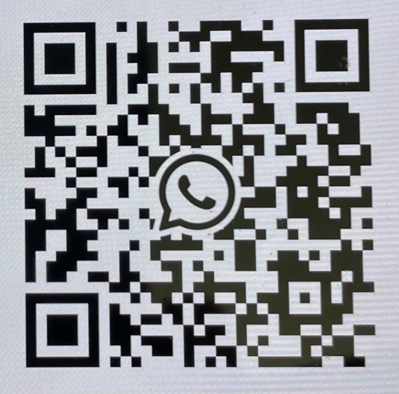 QR Code des Whatsapp Kanals der Stadt Zell Mosel.