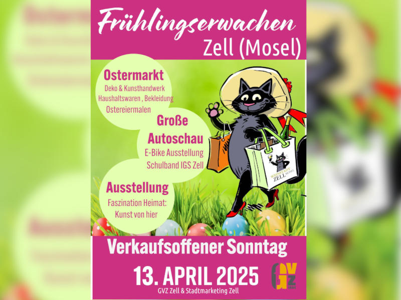 Vorschaubild Verkaufsoffener Sonntag Ostern 2025.