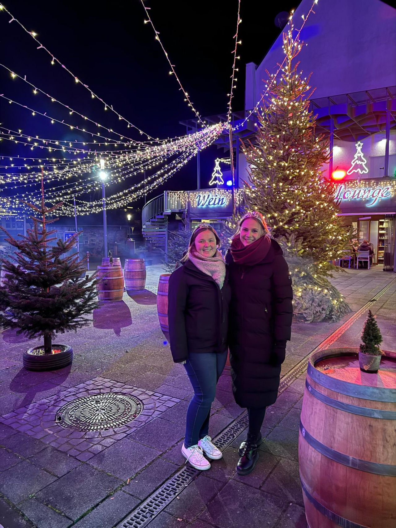 Bild der Sternfackelwanderung 2024 in Zell Mosel.