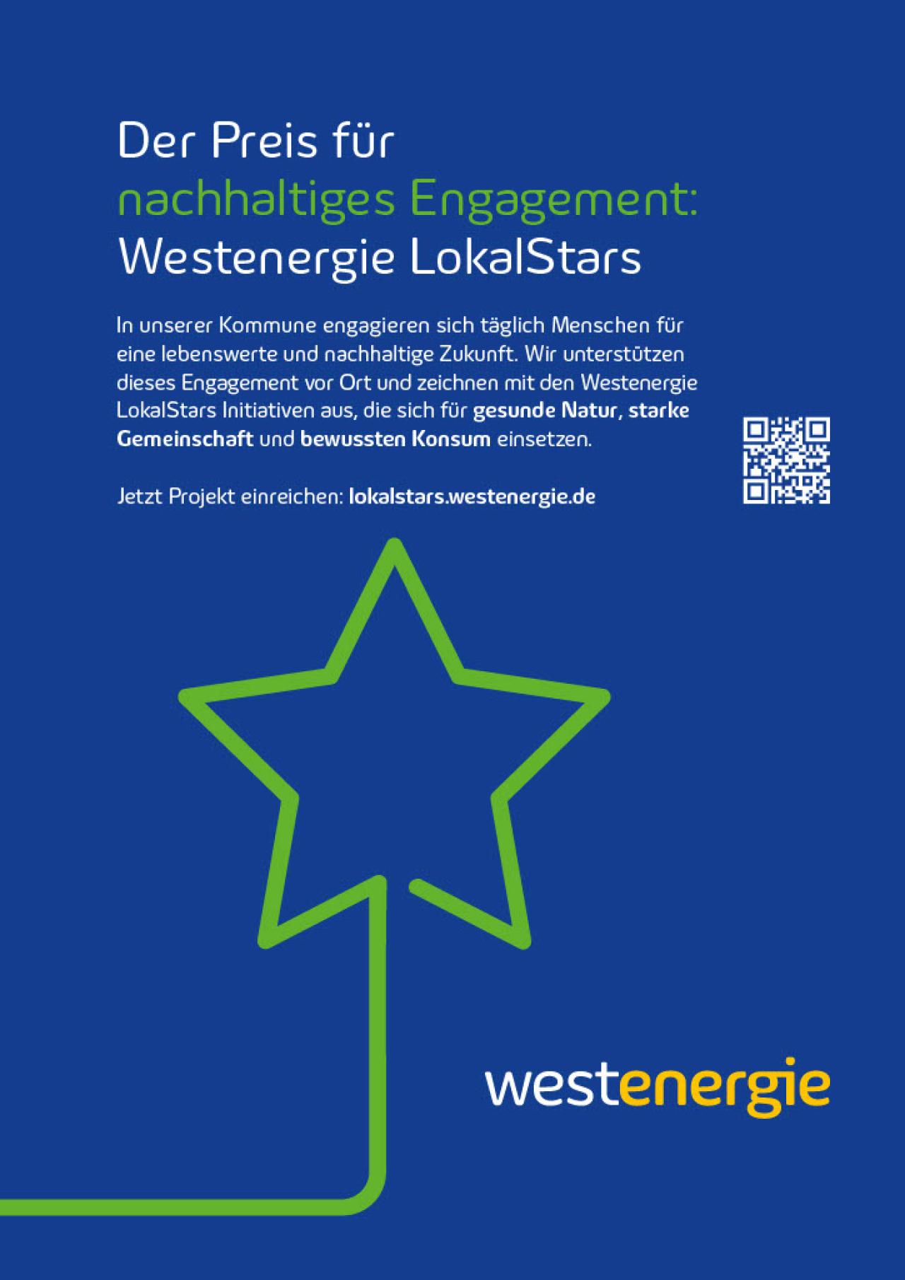 Plakat Wettbewerb LokalStars 2026.