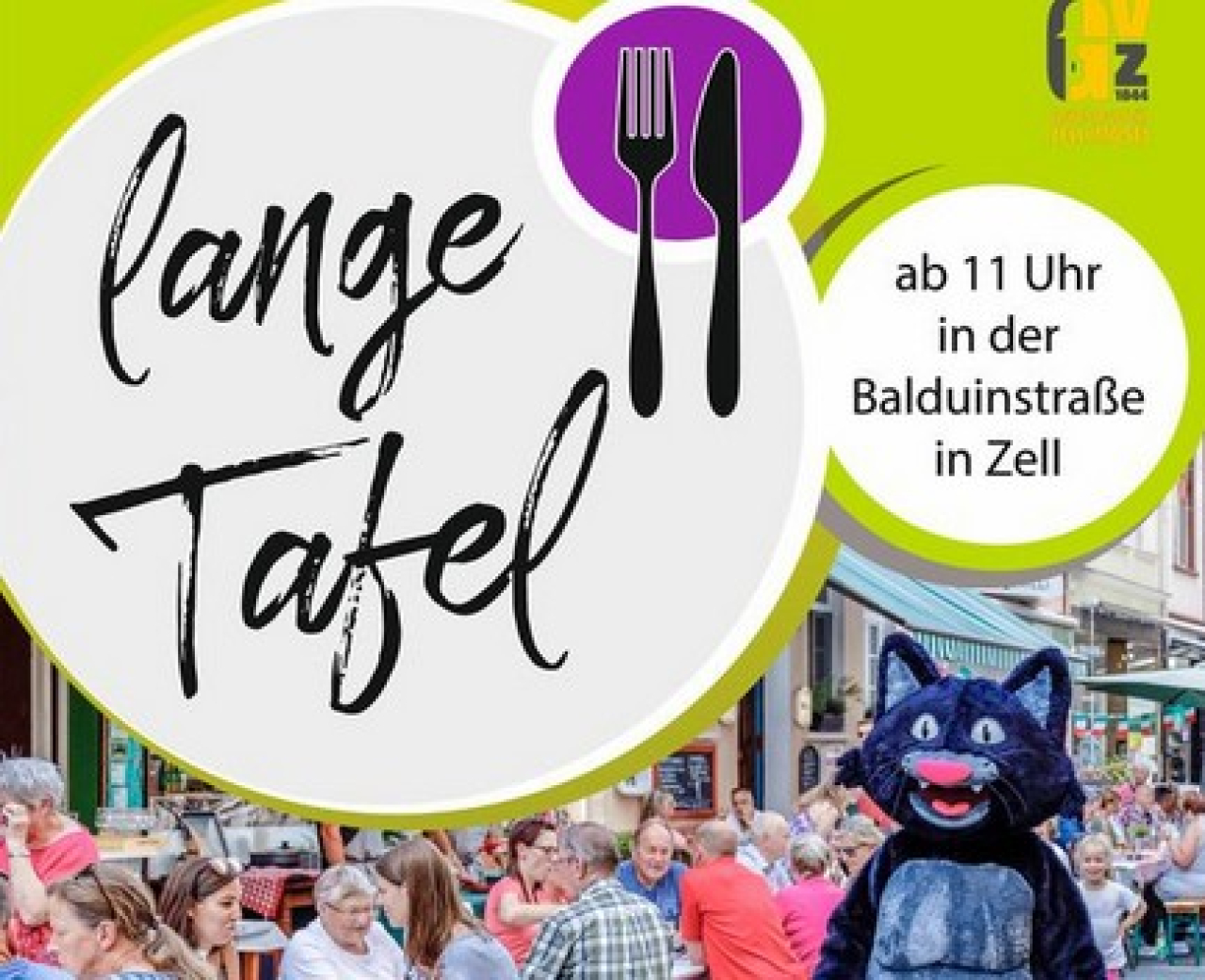 Vorschaubild zur Langen Tafel in Zell Mosel 2025.