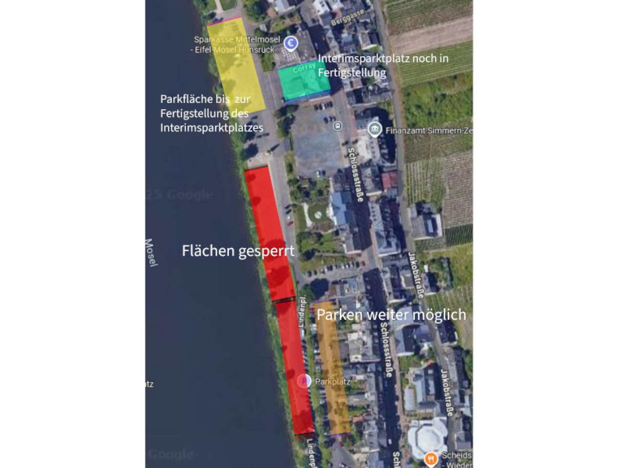 Vorschaubild Blogbeitrag - Parkflächen Zell Update 10/2025.
