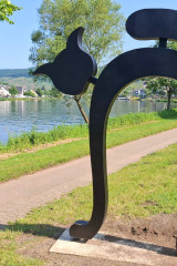 Der Katzenbogen in Zell unterhalb der Straße in Brandenburg