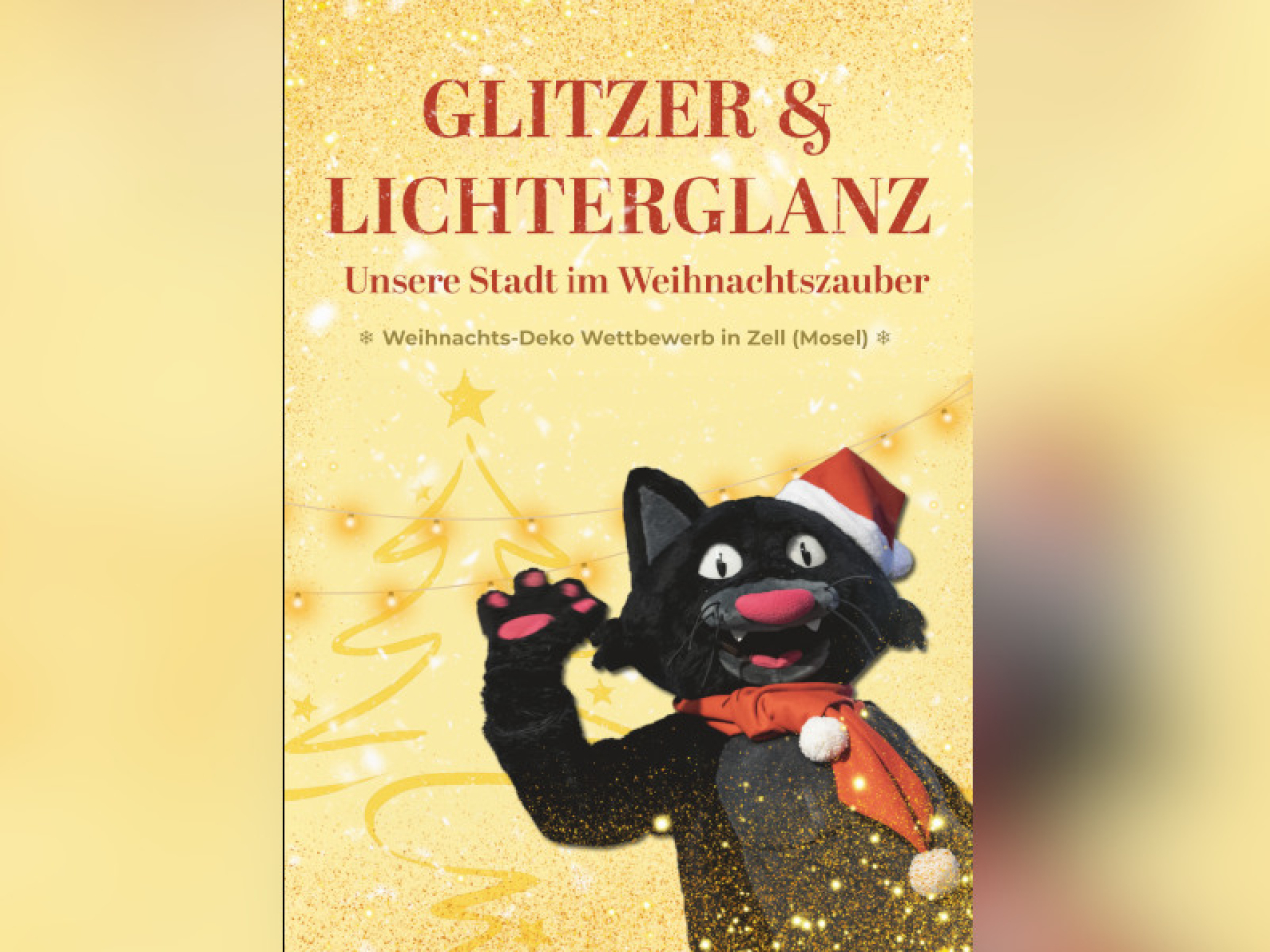 Vorschaubild Weihnachtsdeko Wettbewerb Zell 2025.